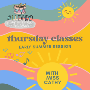 Early Summer Session 2026 - Thursdays with Miss Cathy